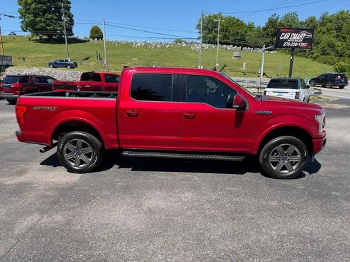 Maroon 2020 Ford F-150 Lariat