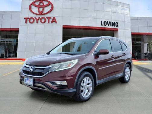 Maroon 2015 Honda CR-V EX-L