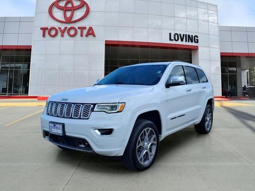 Bright White Clearcoat 2021 Jeep Grand Cherokee Overland