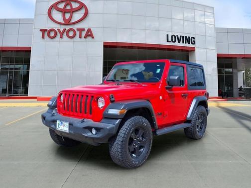 Firecracker Red Clearcoat 2021 Jeep Wrangler Sport