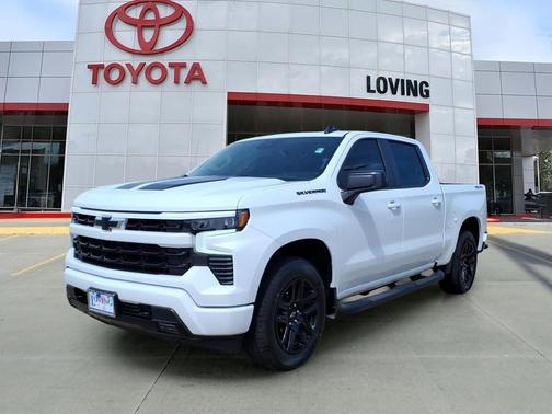 Summit White 2025 Chevrolet Silverado 1500 RST