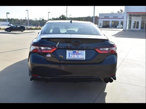 Midnight Black Metallic 2024 Toyota Camry SE
