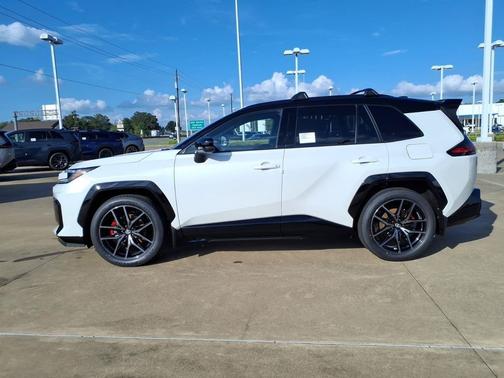 Wind Chill Pearl with Midnight Black Metallic roof 2026 Toyota RAV4 Plug-In Hybrid GR Sport