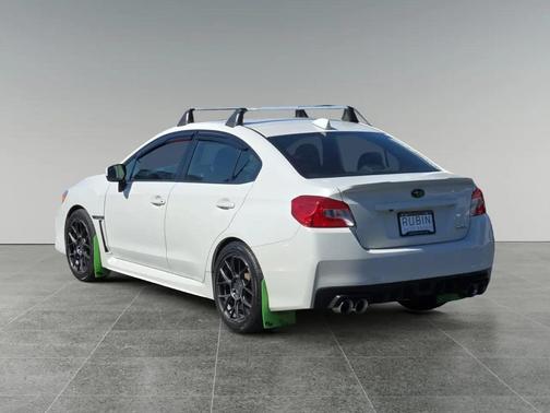 Pearl White 2018 Subaru WRX Premium