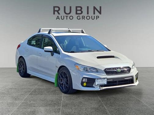 Pearl White 2018 Subaru WRX Premium