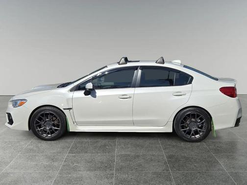 Pearl White 2018 Subaru WRX Premium