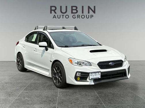 Pearl White 2018 Subaru WRX Premium