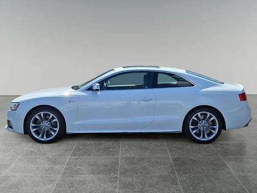 Ibis White 2015 Audi S5 3.0T Premium Plus