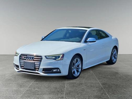 Ibis White 2015 Audi S5 3.0T Premium Plus