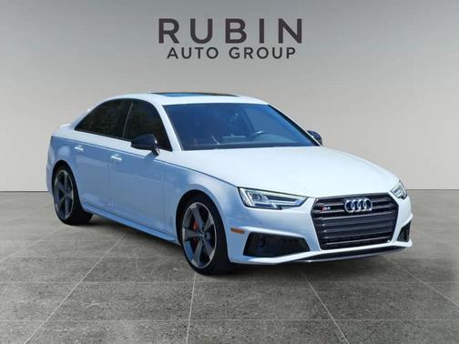 Glacier White Metallic 2019 Audi S4 3.0T Premium