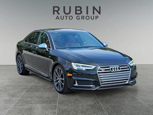 Black 2018 Audi S4 3.0T Premium Plus