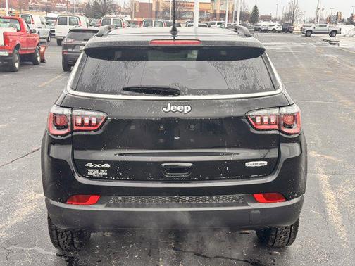 Diamond Black Crystal Pearlcoat 2023 Jeep Compass Latitude