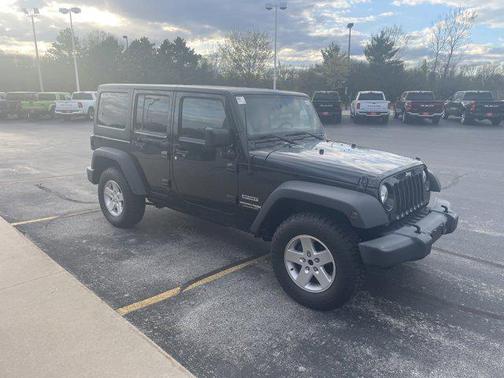 Black Clearcoat 2018 Jeep Wrangler JK Unlimited Sport
