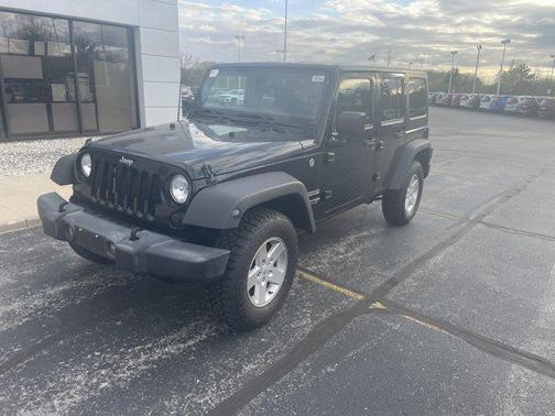 Black Clearcoat 2018 Jeep Wrangler JK Unlimited Sport