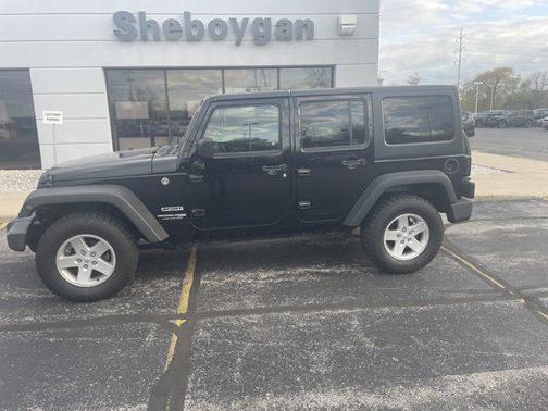 Black Clearcoat 2018 Jeep Wrangler JK Unlimited Sport