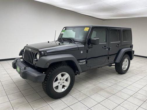 Black Clearcoat 2018 Jeep Wrangler JK Unlimited Sport