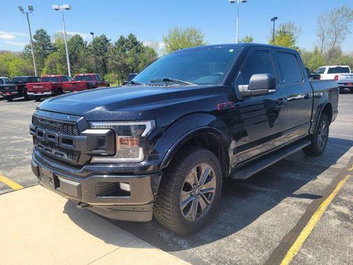 Shadow Black 2018 Ford F-150 XLT