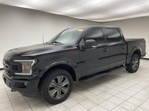 Shadow Black 2018 Ford F-150 XLT