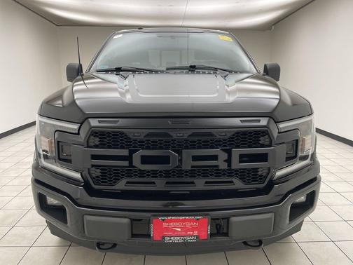 Shadow Black 2018 Ford F-150 XLT