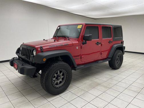 Flame Red Clearcoat 2014 Jeep Wrangler Unlimited Sport
