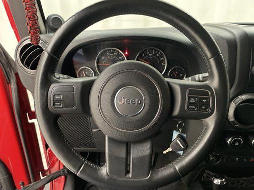 Flame Red Clearcoat 2014 Jeep Wrangler Unlimited Sport