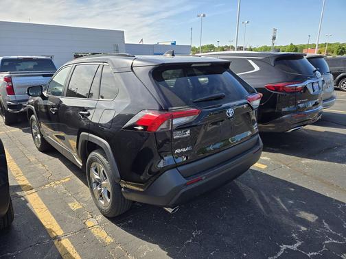 Midnight Black Metallic 2024 Toyota RAV4 Hybrid XLE