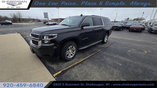 Black 2015 Chevrolet Suburban 1500 LT