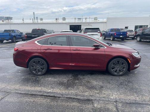 Velvet Red Pearlcoat 2015 Chrysler 200 Limited