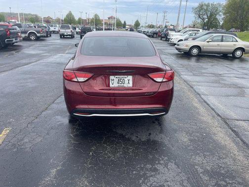 Velvet Red Pearlcoat 2015 Chrysler 200 Limited