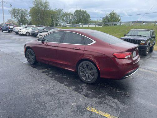 Velvet Red Pearlcoat 2015 Chrysler 200 Limited