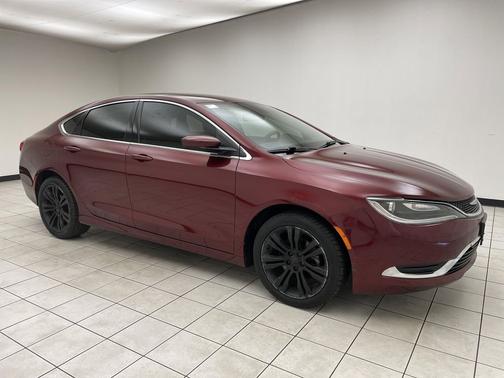 Velvet Red Pearlcoat 2015 Chrysler 200 Limited