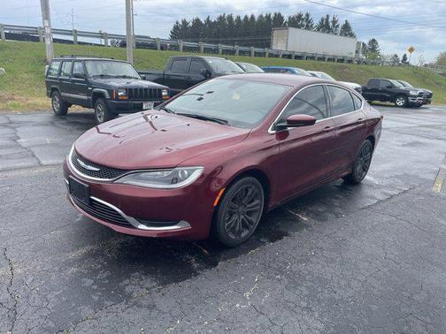 Velvet Red Pearlcoat 2015 Chrysler 200 Limited
