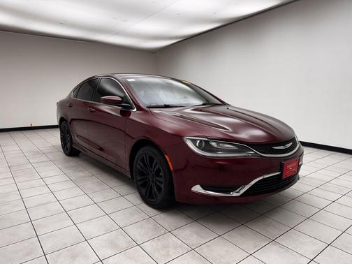 Velvet Red Pearlcoat 2015 Chrysler 200 Limited