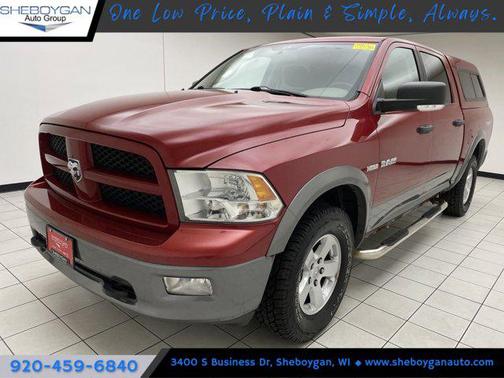 Inferno Red Crystal PC/Mineral Gray Met CC 2010 Dodge Ram 1500 TRX