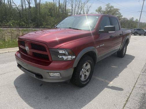 Inferno Red Crystal PC/Mineral Gray Met CC 2010 Dodge Ram 1500 TRX