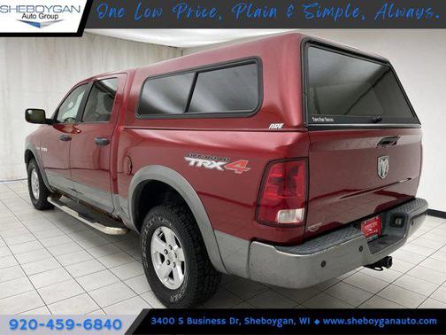 Inferno Red Crystal PC/Mineral Gray Met CC 2010 Dodge Ram 1500 TRX