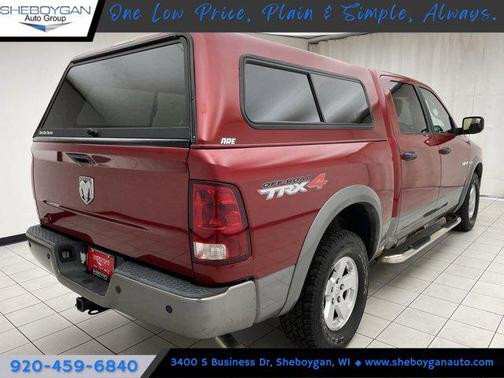 Inferno Red Crystal PC/Mineral Gray Met CC 2010 Dodge Ram 1500 TRX