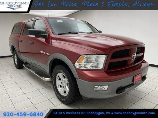 Inferno Red Crystal PC/Mineral Gray Met CC 2010 Dodge Ram 1500 TRX