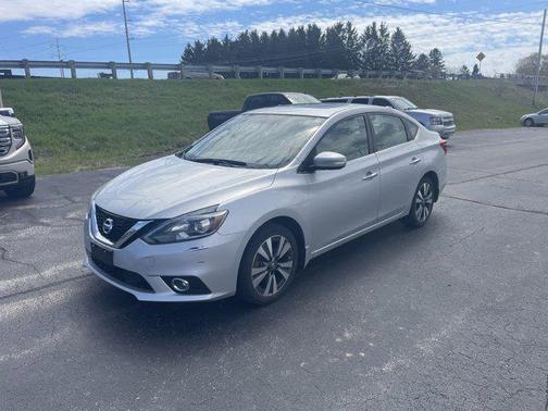 Brilliant Silver 2017 Nissan Sentra SL