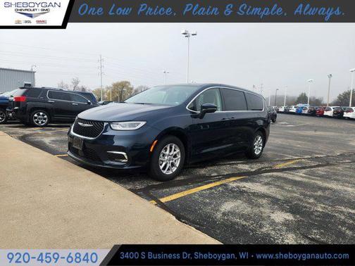 Fathom Blue Pearlcoat 2023 Chrysler Pacifica Touring L