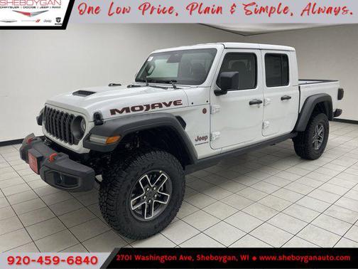 Bright White Clearcoat 2026 Jeep Gladiator Mojave 4x4