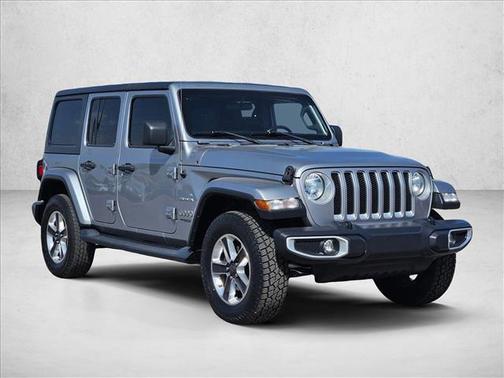 Billet Silver Metallic Clearcoat 2019 Jeep Wrangler Unlimited Sahara
