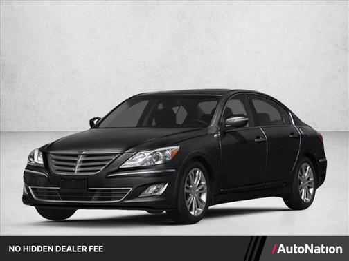 Caspian Black 2013 Hyundai Genesis 3.8