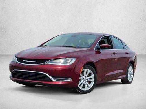 Velvet Red Pearlcoat 2016 Chrysler 200 Limited