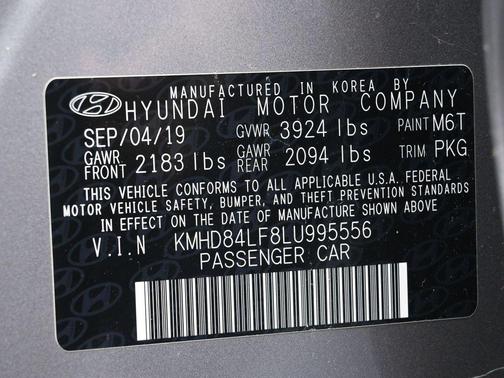 2020 Hyundai ELANTRA SEL