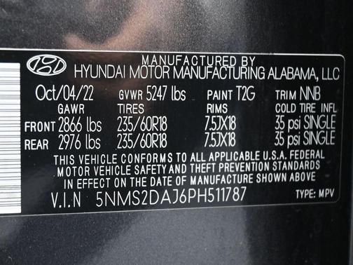 2023 Hyundai SANTA FE SEL 2.4