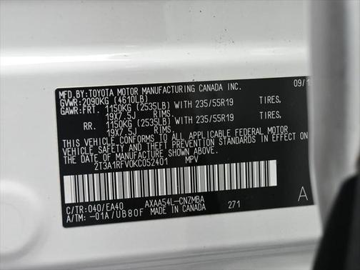 2019 Toyota RAV4 XLE Premium