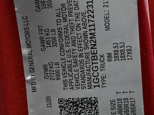 2021 Chevrolet Colorado WT