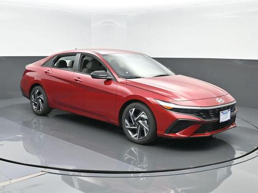 Ultimate Red 2025 Hyundai ELANTRA Sport Sedan
