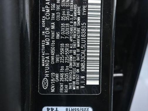 2020 Hyundai TUCSON SEL